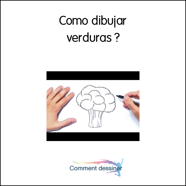 Como dibujar verduras